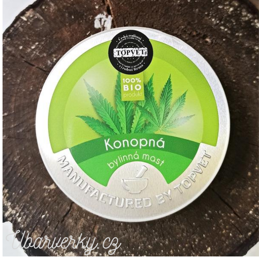 Topvet Konopná mast 50ml
