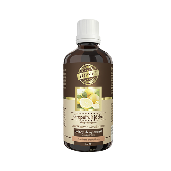 Topvet Grapefruit jádra tinktura 50ml