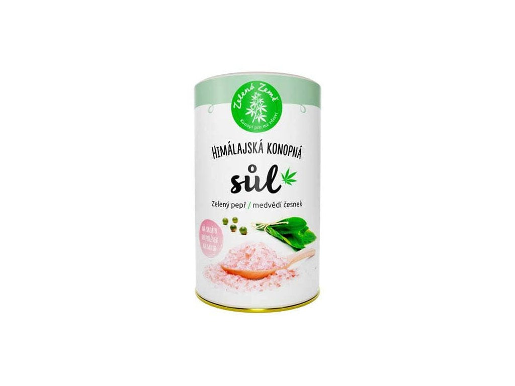 Konopná sůl pepř a medvědí česnek 165g