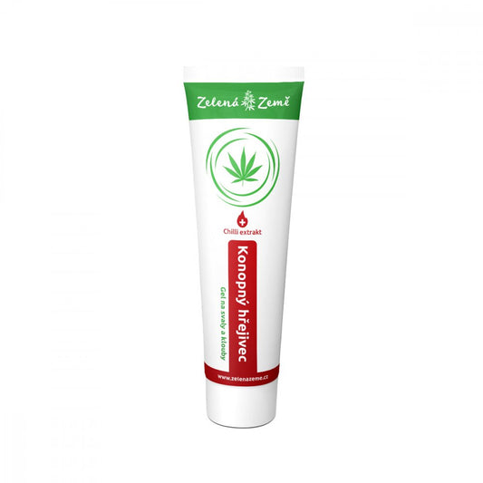 Konopný hřejivec - hřejivé konopné mazání 100ml