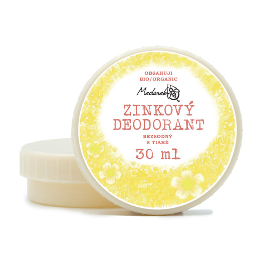Medarek Krémový deodorant Tiaré, zinkový bez sody