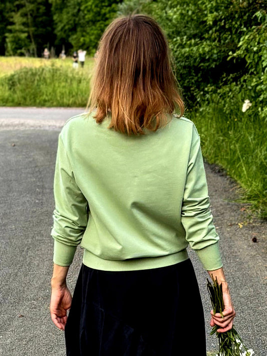 Mikina LeMILÁ - MiniFOX, pistáciová