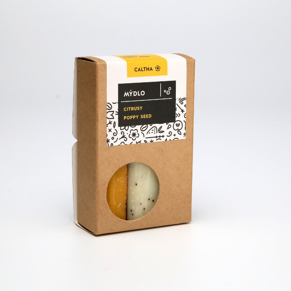 Caltha Citrusové mýdlo Poppy seed 100g