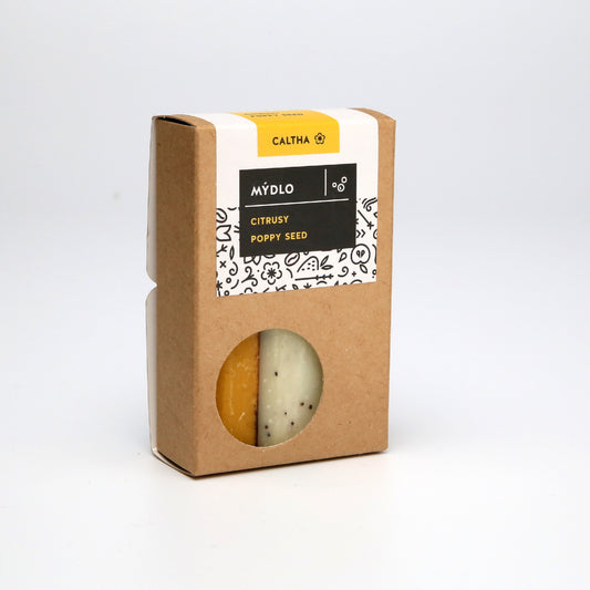 Caltha Citrusové mýdlo Poppy seed 100g