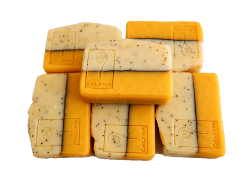 Caltha Citrusové mýdlo Poppy seed 100g