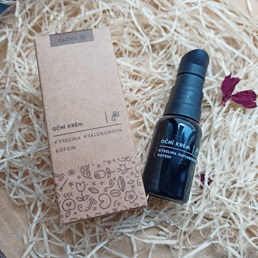 Caltha Oční krém - Kyselina hyaluronová - Kofein 15ml