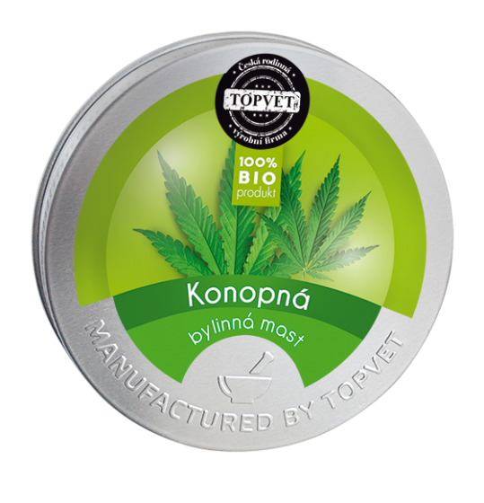 Topvet Konopná mast 50ml