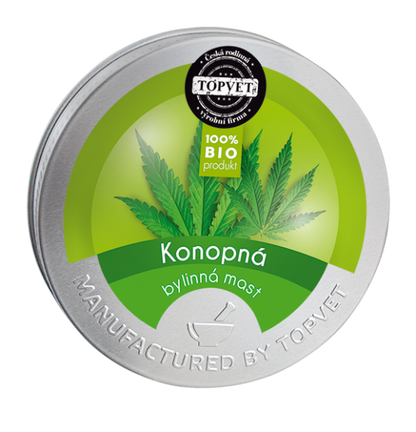 Topvet Konopná mast 50ml