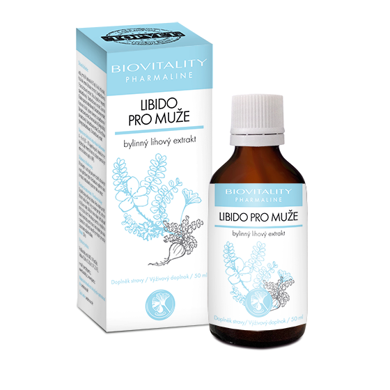 Topvet Kapky Libido pro muže - bylinná směs 50ml