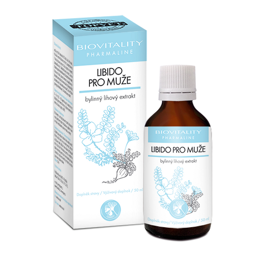 Topvet Kapky Libido pro muže - bylinná směs 50ml