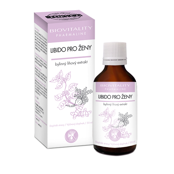 Topvet Kapky Libido pro ženy - bylinná směs 50ml