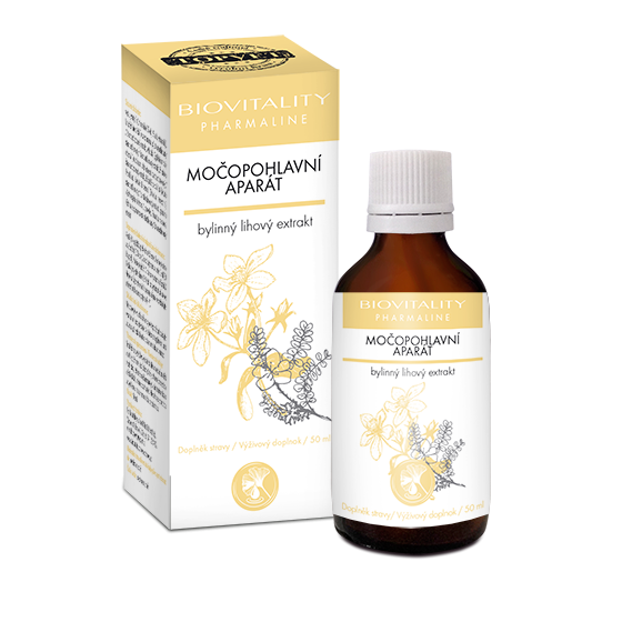 Topvet Močopohlavní aparát kapky - bylinná směs 50ml
