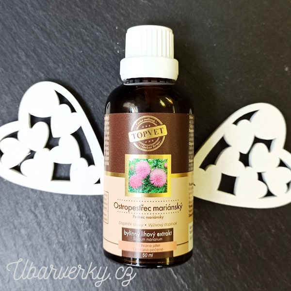 Topvet Ostropestřec mariánský 50ml