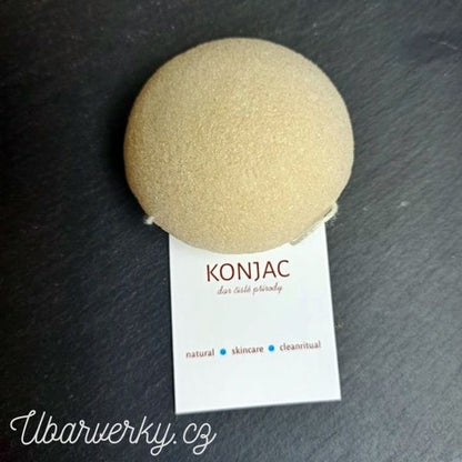 Konjaková houbička bílá - pro každou pleť