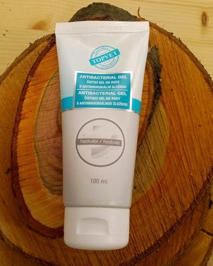 Topvet Antibakteriální gel na ruce - hedvábí 100ml -