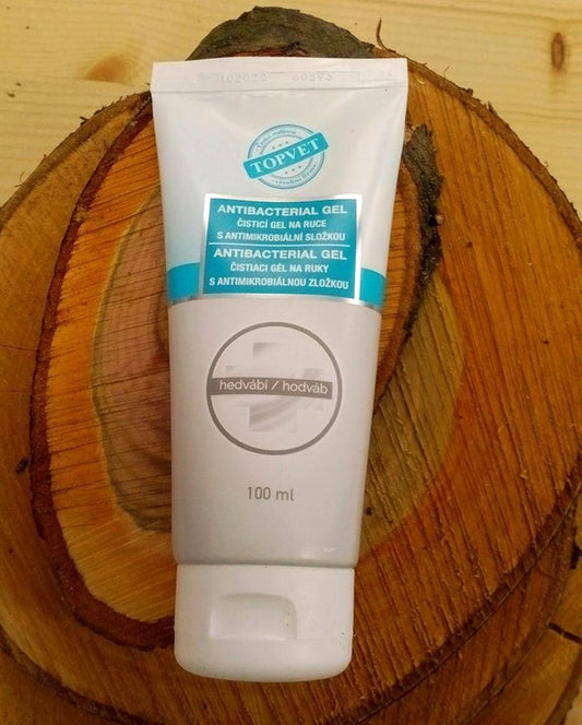 Topvet Antibakteriální gel na ruce - hedvábí 100ml -