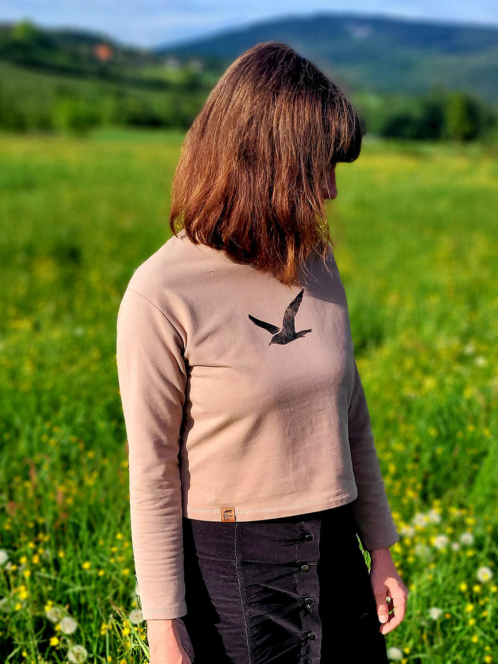 Mikina MILÁ - NADHLED, kávová