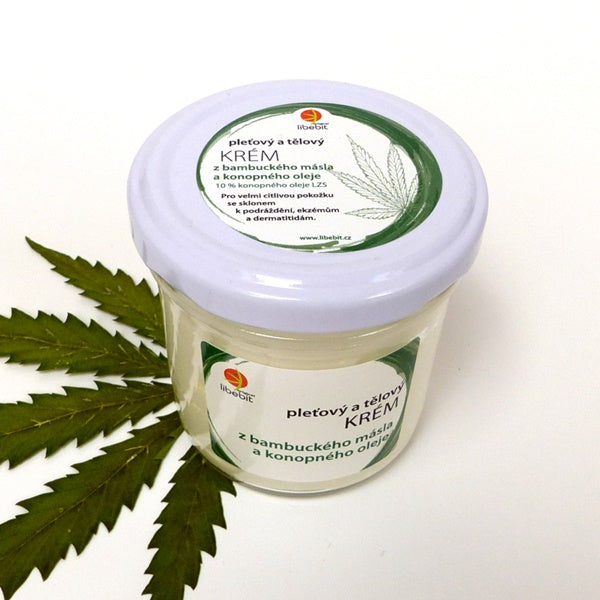 Libebit Krém z bambuckého másla a konopného oleje 90ml