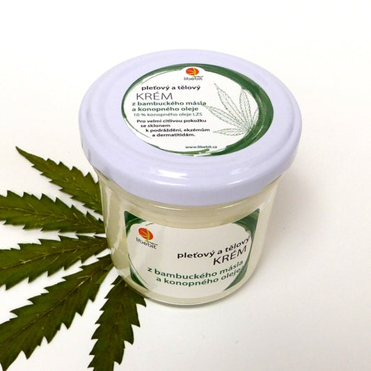 Libebit Krém z bambuckého másla a konopného oleje 90ml