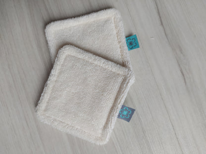 Froté odličovací tamponky z BIO bavlny