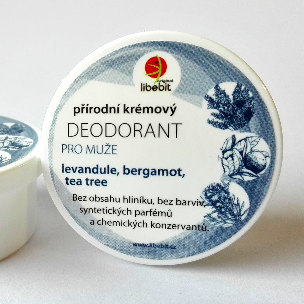 Libebit Přírodní deodorant pro muže - krémový 15ml