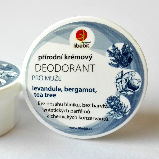 Libebit Přírodní deodorant pro muže - krémový 15ml