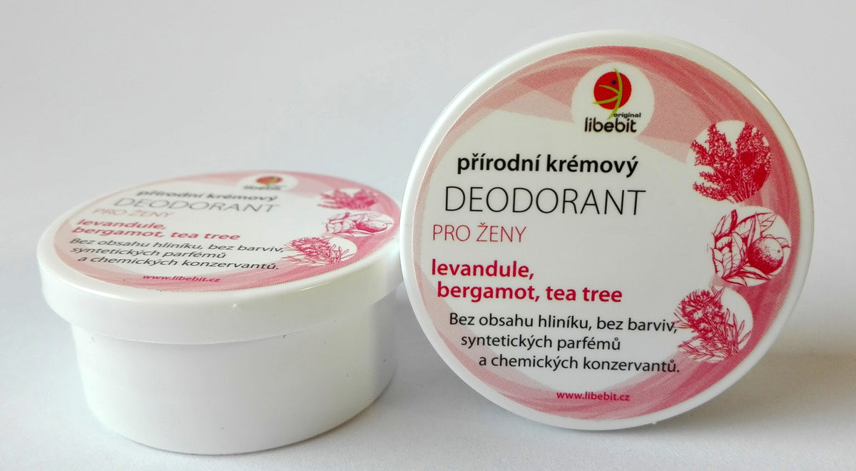Libebit přírodní deodorant pro ženy - krémový 15 ml