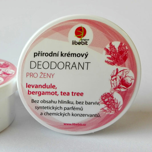 Libebit přírodní deodorant pro ženy - krémový 15 ml