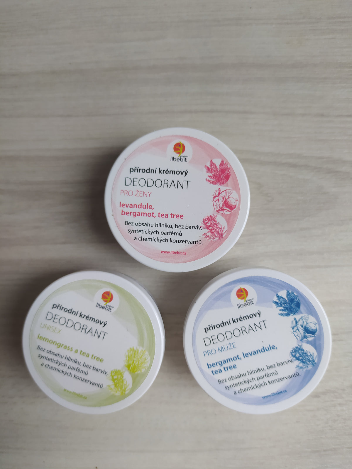 Libebit Přírodní deodorant Unisex 15ml