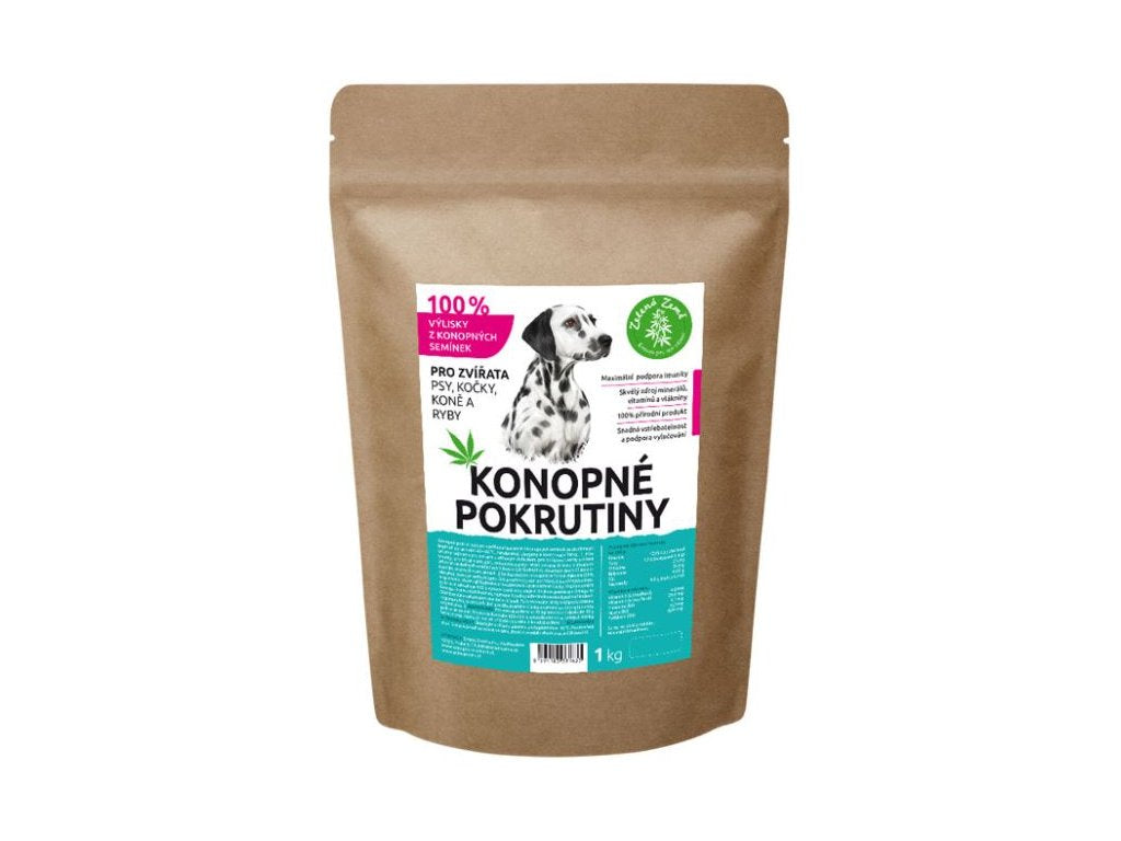 Konopné pokrutiny 1 kg