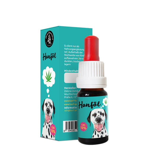 CBD Konopný olej pro psy 10%, 10 ml