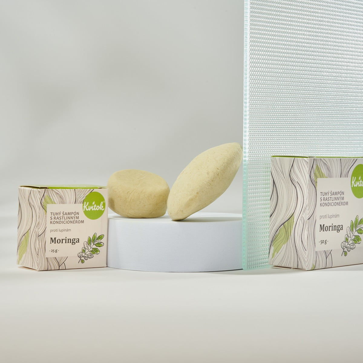 Tuhý šampon Moringa 25 g