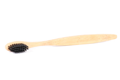 CURANATURA Bambusový zubní kartáček CARBON