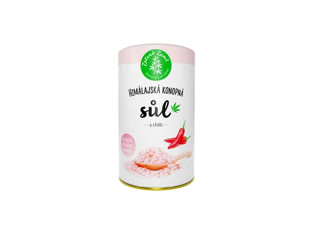 Konopná sůl s CHILLI 165 g
