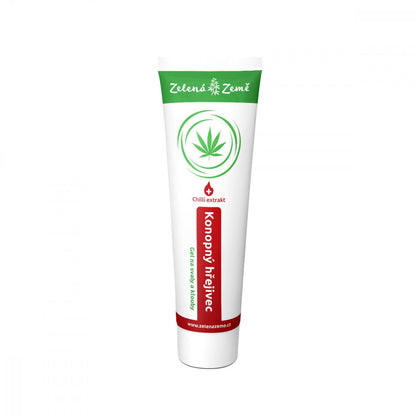 Konopný hřejivec - hřejivé konopné mazání 100ml