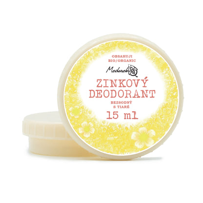 Medarek Krémový deodorant Tiaré, zinkový bez sody