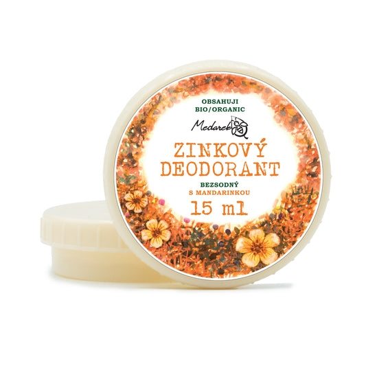 Medarek Krémový deodorant mandarinka, zinkový bez sody