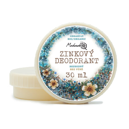 Medarek Krémový deodorant bez vůně, zinkový bez sody