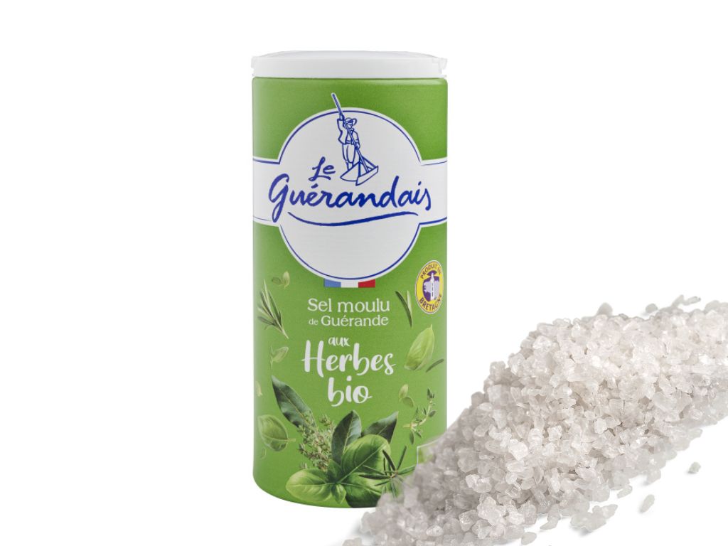 Ryzí Keltská sůl JEMNÁ S BYLINKAMI 250 g