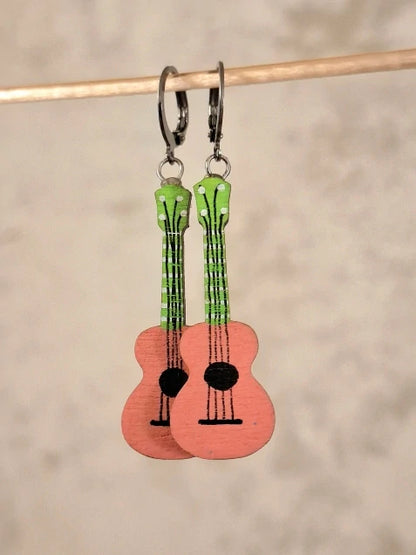 Náušnice ukulele