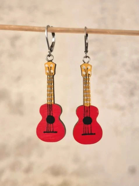 Náušnice ukulele