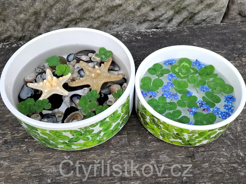 Miska plná čtyřlístků - menší