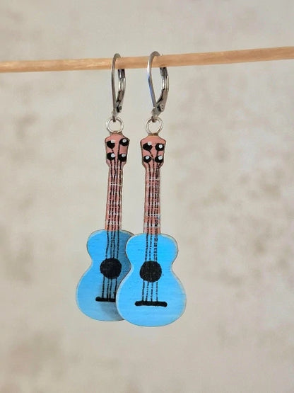 Náušnice ukulele